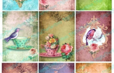 424 Best Decoupage Sheets And Work With Flowers Images On Pinterest