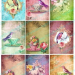 424 Best Decoupage Sheets And Work With Flowers Images On Pinterest