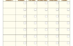 5 Best Free Printable Homework Checklist Printablee