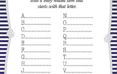 50 FREE Baby Shower Printables For A Perfect Party Abc Baby Shower