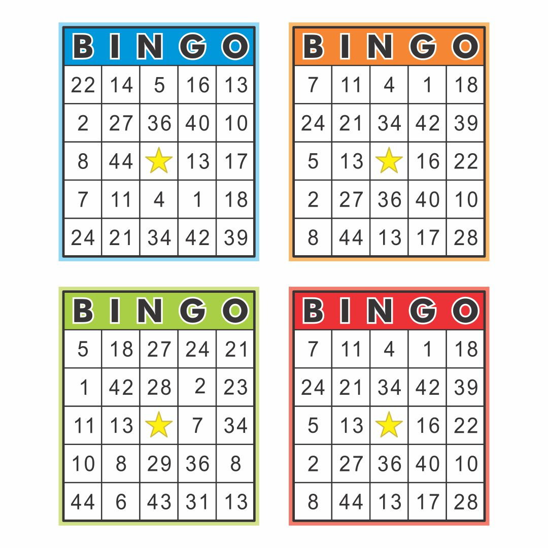 6 Best Free Printable Number Bingo Printablee | Gerald Printable