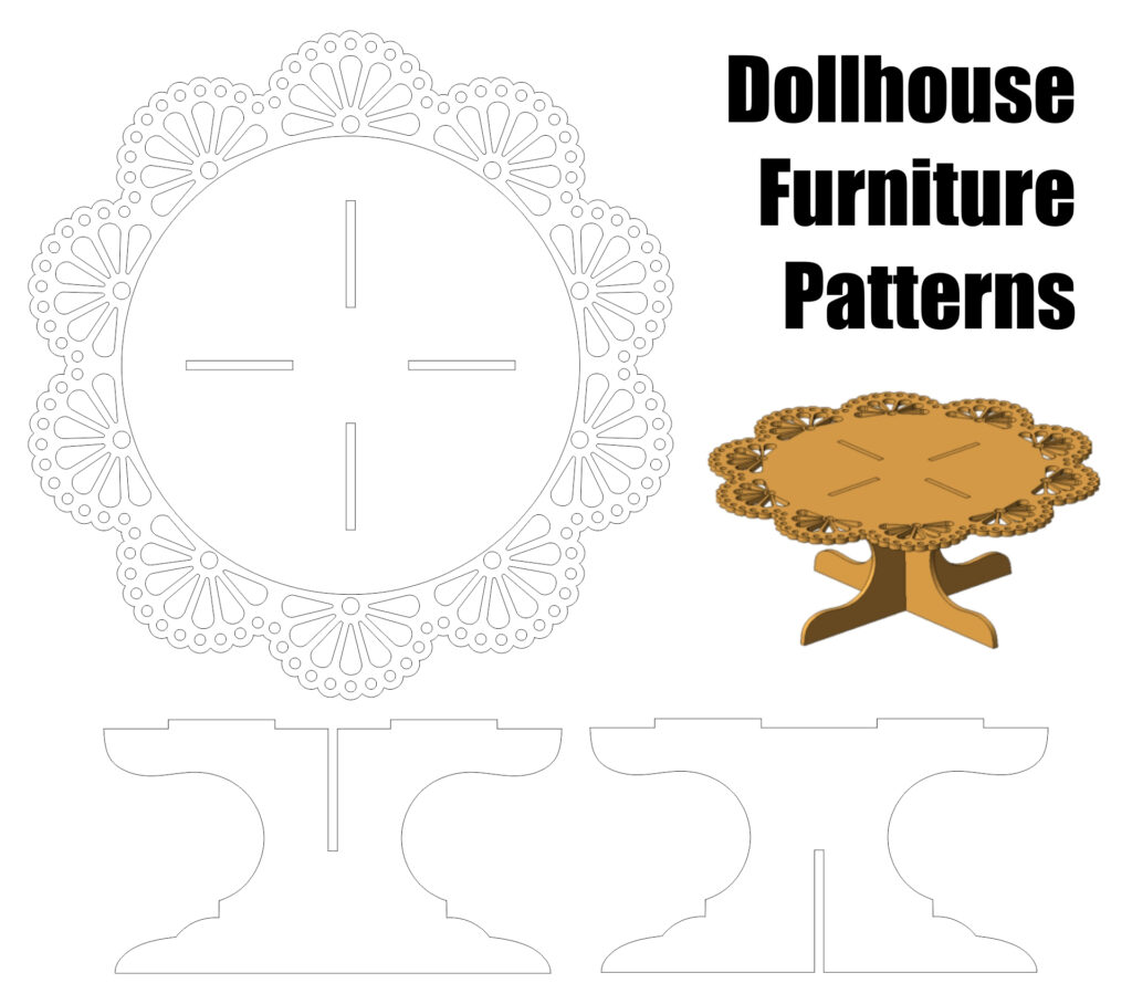 8 Best Printable Dollhouse Furniture Patterns Printablee Gerald Printable