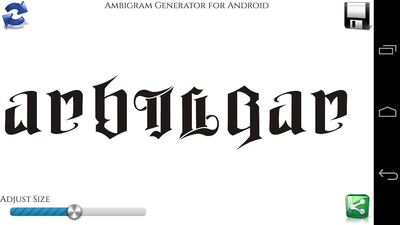 Ambigram Generator Free Printable Free Printable