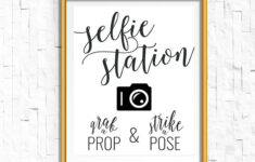 best selfie station sign free printable stone website 1 Best Selfie Station Sign Free Printable Stone Website