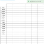 Blank Data Sheet B 1 Page Data Sheets Living Skills Token Board