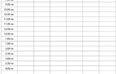 Blank Data Sheet B 1 Page Data Sheets Living Skills Token Board