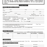 Caregiver Application Form Fill Online Printable Fillable Blank