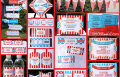 Carnival Party Theme Printables Invitations Decorations