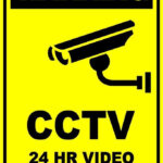 CCTV 24HRS SECURITY CAMERA VIDEO SURVEILLANCE 450 X 300MM METAL