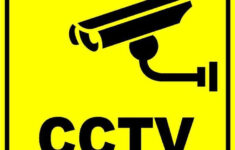 CCTV 24HRS SECURITY CAMERA VIDEO SURVEILLANCE 450 X 300MM METAL