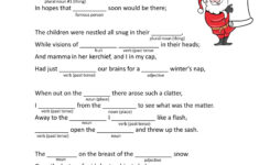 Christmas Mad Libs Printable Teach Me I m Yours