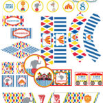 CIRCUS Printables Circus Party Decorations 1st Birthday Themes