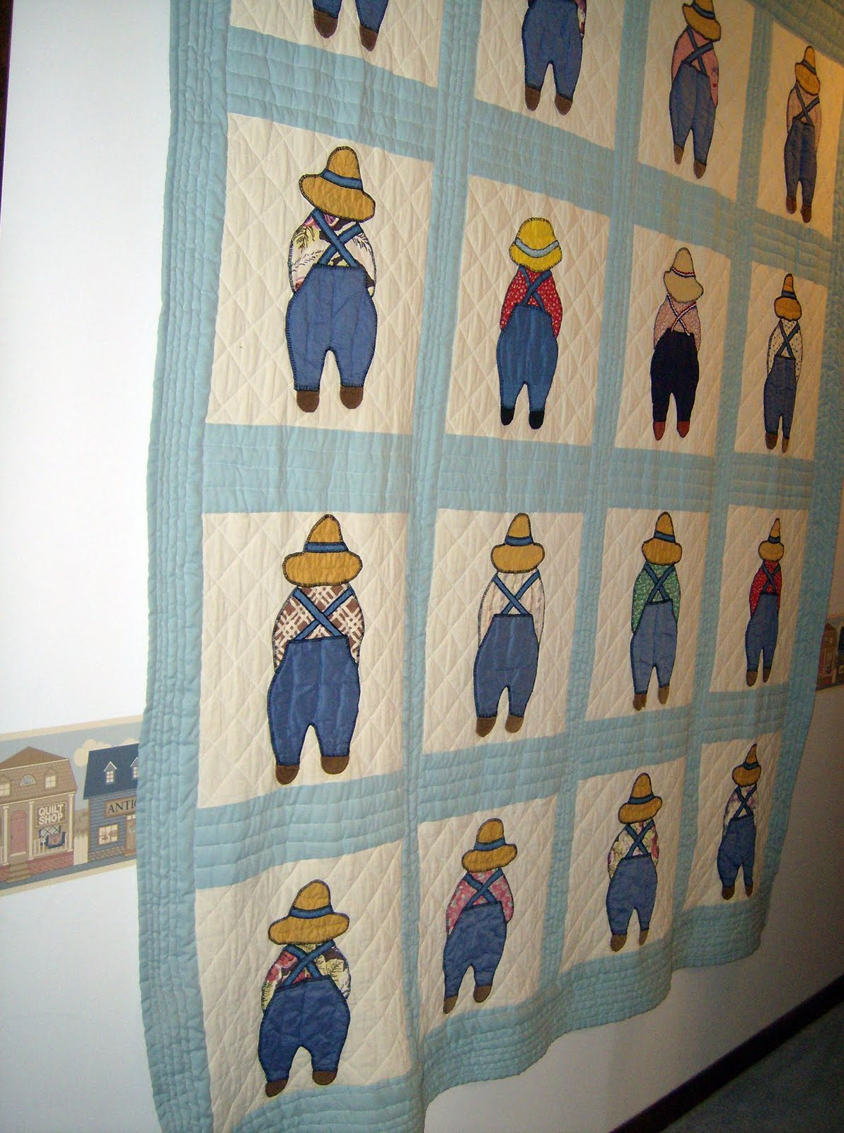 Country Lane Crafts Antiques Country Life Little Boy Blue Quilt