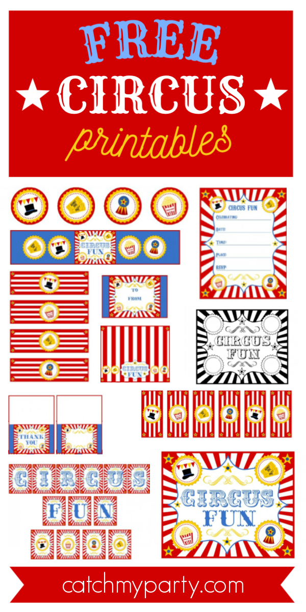 Printable Carnival Decorations