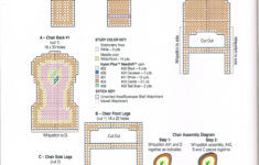 Dream Castle 114 Plastic Canvas Crafts Doll Furniture Patterns