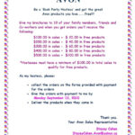 Free Printable Avon Flyers Free Printable