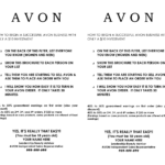 Free Printable Avon Flyers Free Printable