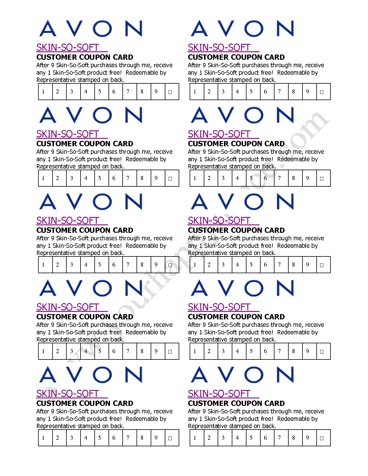 Free Printable Avon Flyers Free Printable A To Z