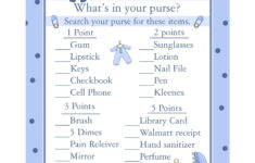 Free Printable Baby Shower Games In Spanish Free Printable