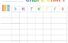 Free Printable Chore Charts For Toddlers Chore Chart For Toddlers