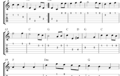 Free Printable Guitar Tabs For Beginners Free Printable