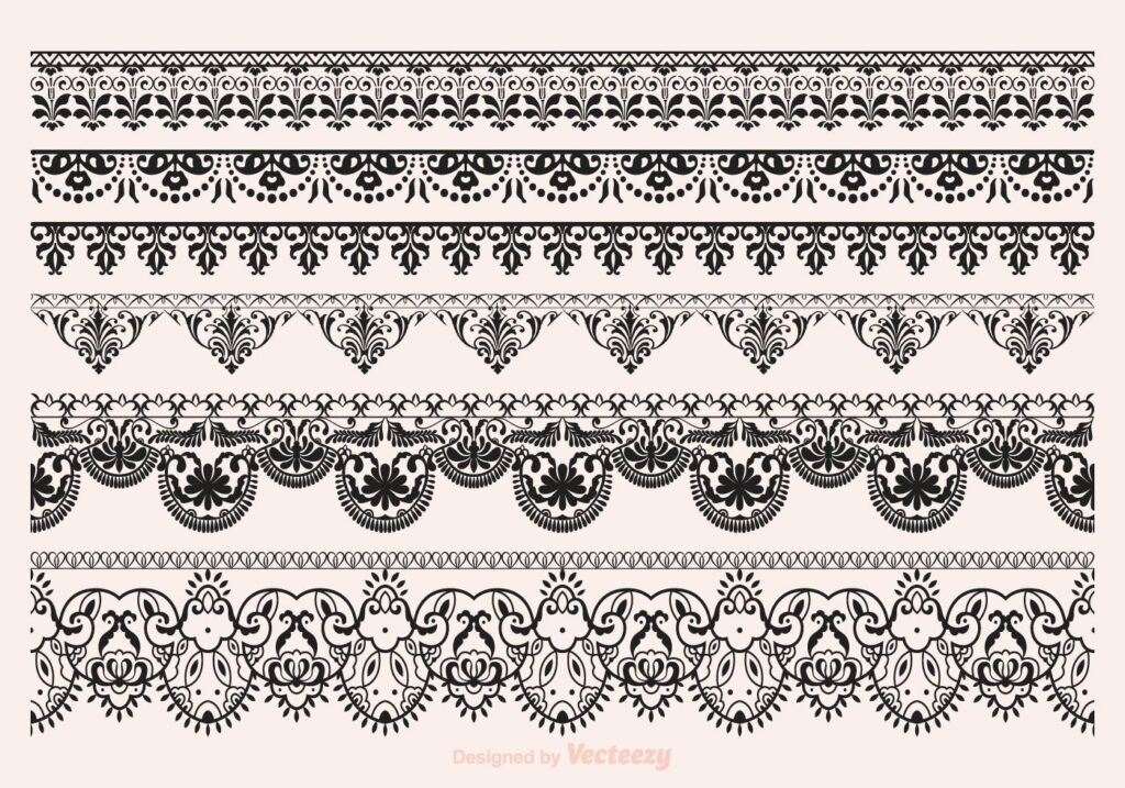 Free Printable Lace Stencil | Gerald Printable