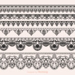 Free Printable Lace Stencil