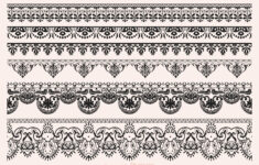 free printable lace stencil Free Printable Lace Stencil