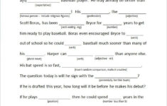 Free Printable Mad Libs For Middle School Students Free Printable