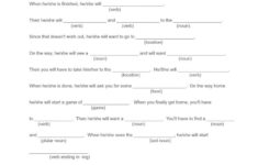 Free Printable Mad Libs For Middle School Students Free Printable