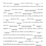 Free Printable Mad Libs For Middle School Students Free Printable