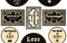 free printable potion labels free printable 1 Free Printable Potion Labels Free Printable