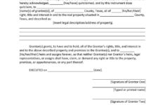 Free Printable Quit Claim Deed Washington State Form Free Printable