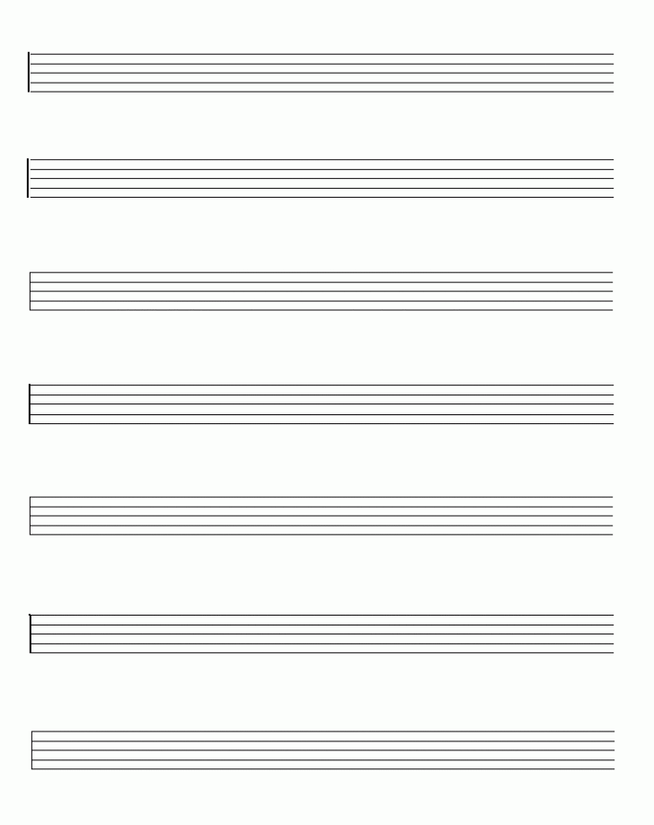 Free Printable Music Sheets PDF