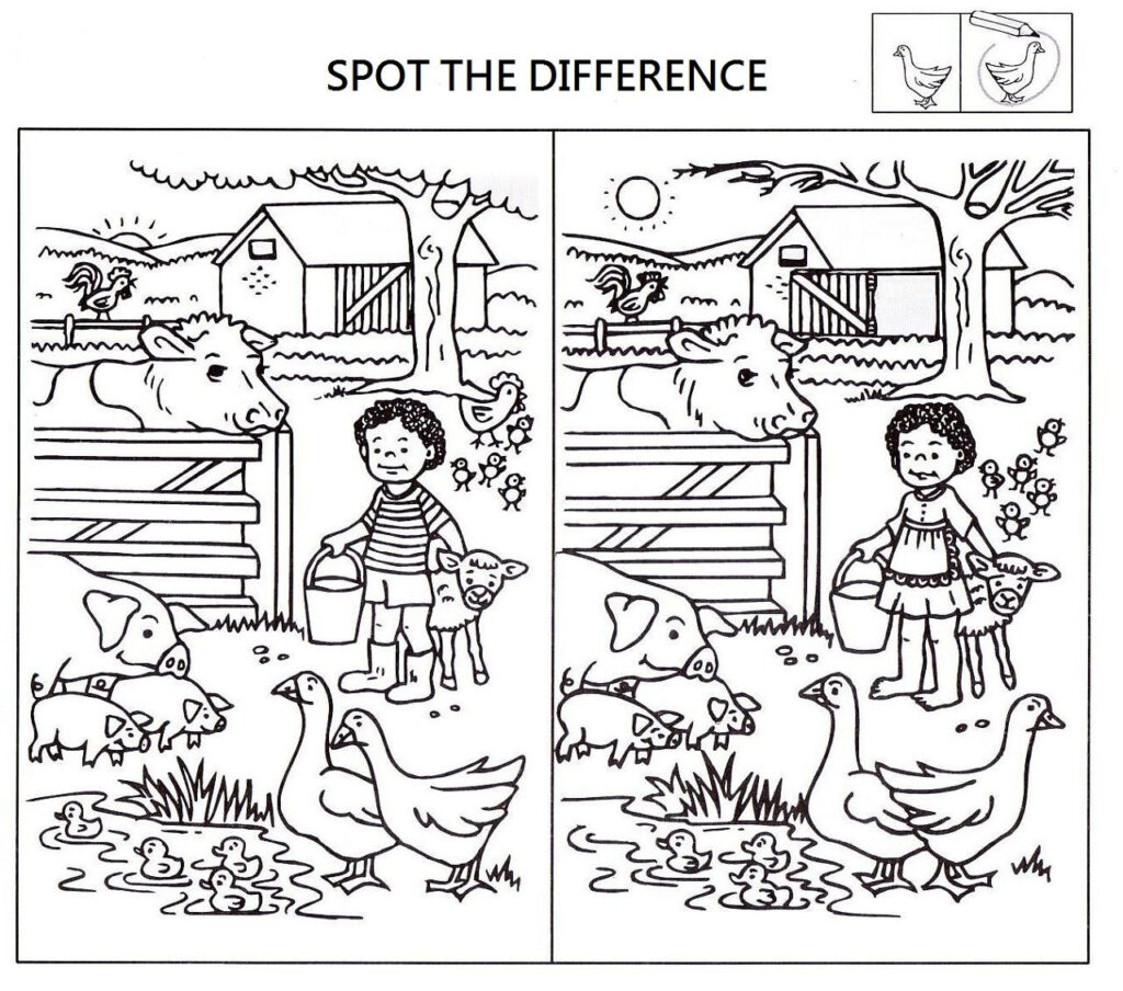 find difference games between 2 pictures for adults printable free