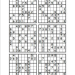 Free Printable Sudoku 6 Per Page