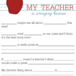 Free Printable Teacher Notes To Parents Free Printable