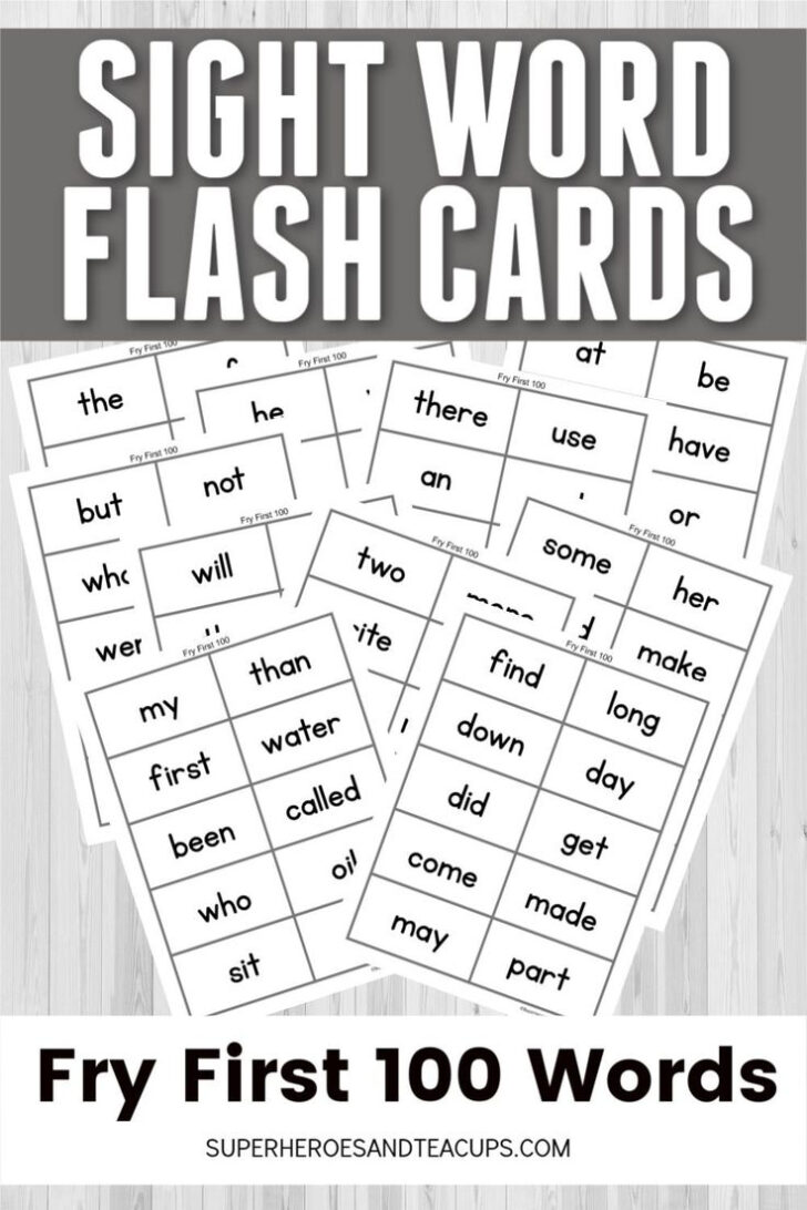 Free Snap Words Printables