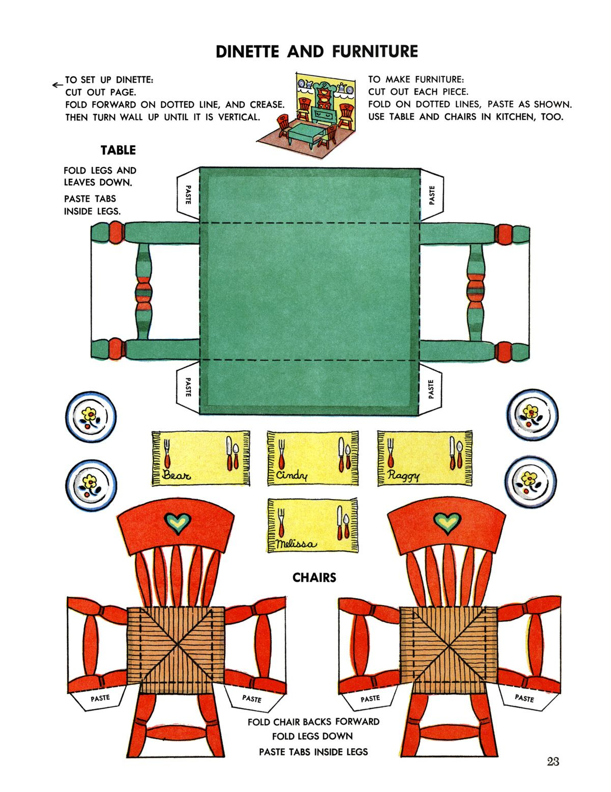 Free Printable Dollhouse Furniture Cutouts Gerald Printable