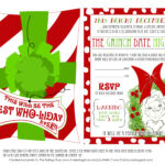 Grinch Pills Free Printable