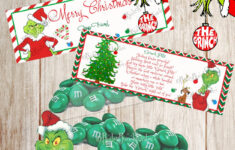 Grinch Pills Treat Bag Topper Printable By BaileyBunchInvites