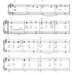 Hallelujah Leonard Cohen Easy Piano Sheet Music Free Pdf