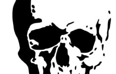 high detail skull airbrush stencil free uk postage 4 50 picclick High Detail Skull Airbrush Stencil Free UK Postage 4 50 PicClick