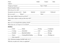 Interest Inventory For Students Printable 92 Images In Collection