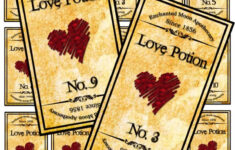 Items Similar To 15 Love Potion Apothecary Bottle Jar Labels Tags