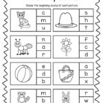 Jolly Phonics Worksheets For Kindergarten Beginning Sounds Printable