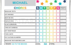 kids chore chart chore chart for kids kids chores responsibility Kids Chore Chart Chore Chart For Kids Kids Chores Responsibility