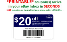 Lowes Coupons 20 Free Printable Free Printable