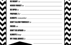 Mackenzie s Advice Cards For High School Graduation Graduation Party