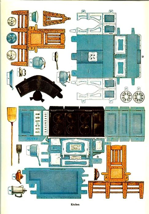 Miniature Printables Paper Dollhouse Furniture Casas De Mu ecas 